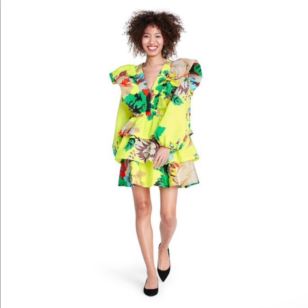Christopher John Rogers x Target Floral Dress 4